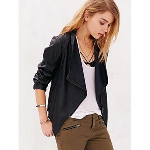 SOLD UO BB Dakota Vegan Leather Jacket